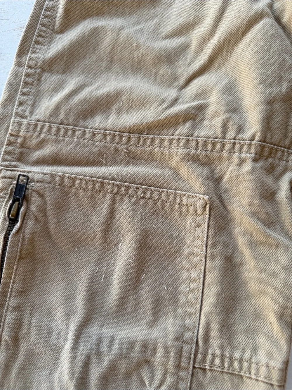 Gymboree Khaki/Tan Cargo Pants with Zippered Knee Pockets
